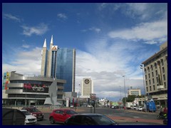 Murcia new part 25 - Las Atalayas, 90m high 23-storey twin skyscrapers from 2007.